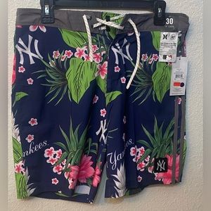 Yankees Hurley Swim Trunks